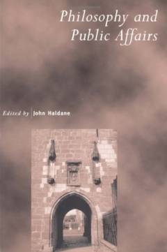 Philosophy, and public affairs