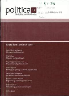 Metoden i politisk teori