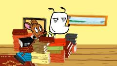 Hunden Ib, sæson 2 : Hunden Ib læser en tyk bog