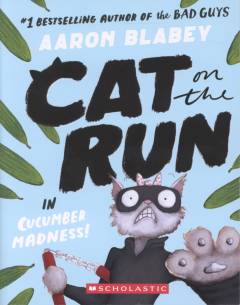 Cat on the run - in cucumber madness!