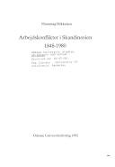 Arbejdskonflikter i Skandinavien 1848-1980