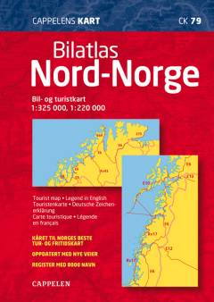 Bilatlas Nord-Norge : bil- og turistkart