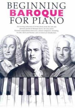 Beginning baroque for piano