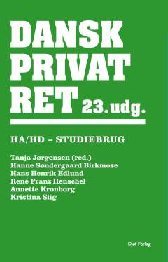 Dansk privatret : HA/HD - studiebrug