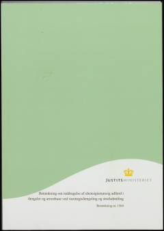 Betænkning om inddragelse af uhensigtsmæssig adfærd i fængsler og arresthuse ved varetægtsfængsling og strafudmåling