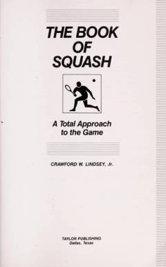 The book of squash : a total approach to the game