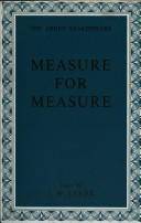 Measure for measure
