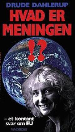 Hvad er meningen!? : et kontant svar om EU