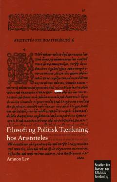 Filosofi og politisk tænkning hos Aristoteles