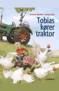 Tobias kører traktor