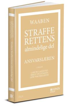 Waaben - strafferettens almindelige del : ansvarslæren