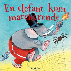 En elefant kom marcherende