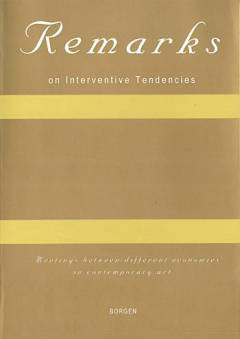 Remarks on interventive tendencies