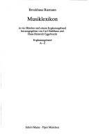 Brockhaus Riemann Musiklexikon : in vier Bänden und einem Ergänzungsband. 3. Band : L-Q