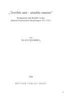 "Terrible ami, aimable ennemi" : Kooperation und Konflikt in den deutsch-französischen Beziehungen 1911-1914