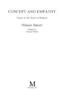 Concept and empathy : essays in the study of religion