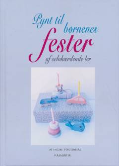 Pynt til børnenes fester af selvhærdende ler