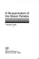 A re-examination of the Gibson paradox