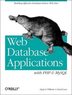 Web database applications with PHP and MySQL