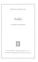 Proklos : Grundzüge seiner Metaphysik