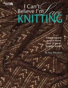 I can't believe I'm lace knitting