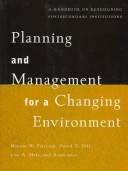 Planning and management for a changing environment : a handbook on redesigning postsecondary institutions