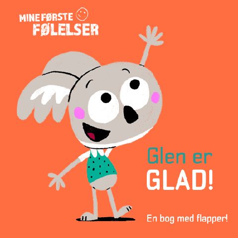 Glen er glad! : en bog med flapper!