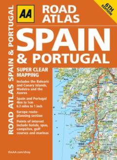 AA road atlas Spain & Portugal