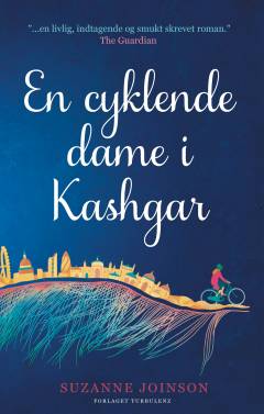 En cyklende dame i Kashgar