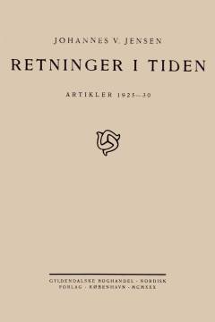 Retninger i Tiden : Artikler 1925-30