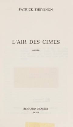 L'air des cimes