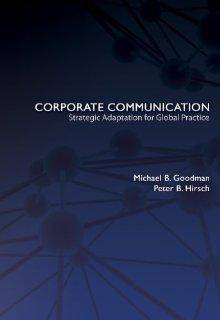 Corporate communication : strategic adaptation for global practice