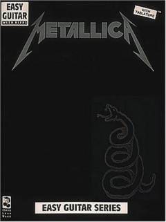 Metallica : \easy guitar transcriptions\ complete with lessons : for 1 stemme og guitar med becifring (delvis med guitargreb)