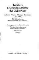 Kindlers Literaturgeschichte der Gegenwart : Autoren, Werke, Themen, Tendenzen seit 1945. 12 : Register