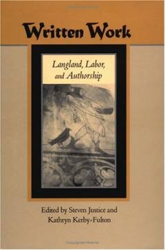 Written work : Langland, labor, and authorship