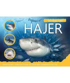 3D-bog om hajer : kom helt tæt på havets stærkeste jægere