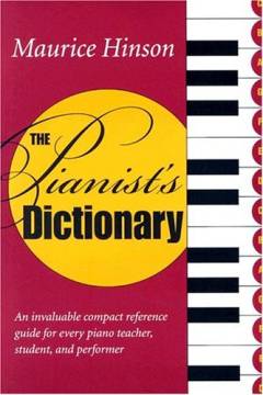 The pianist's dictionary