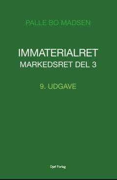 Markedsret. Del 3 : Immaterialret
