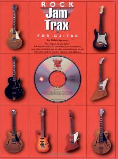 Rock jam trax for guitar