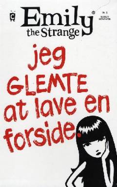 Jeg glemte at lave en forside