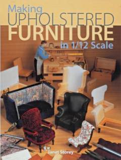 Making upholstered furniture in 1/12 scale