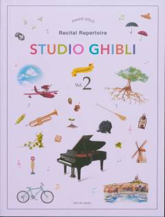 Studio Ghibli - intermediate : piano solo : recital repertoire. Vol. 1