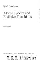 Atomic spectra and radiative transitions