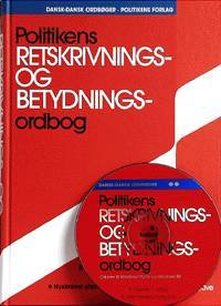 Politikens nudansk ordbog med etymologi