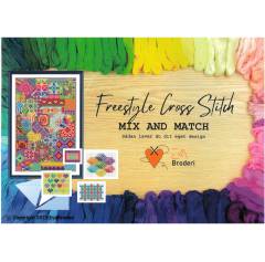 Freestyle cross stitch : mix and match : sådan laver du dit eget design