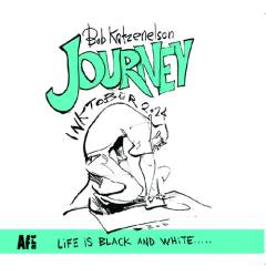Journey : inktober 2024 : life is black and white