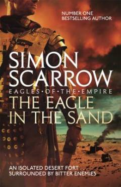 The eagle in the sand