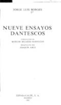 Nueve ensayos dantescos