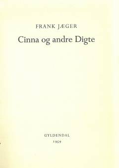 Cinna og andre digte