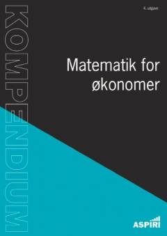 Kompendium i matematik for økonomer